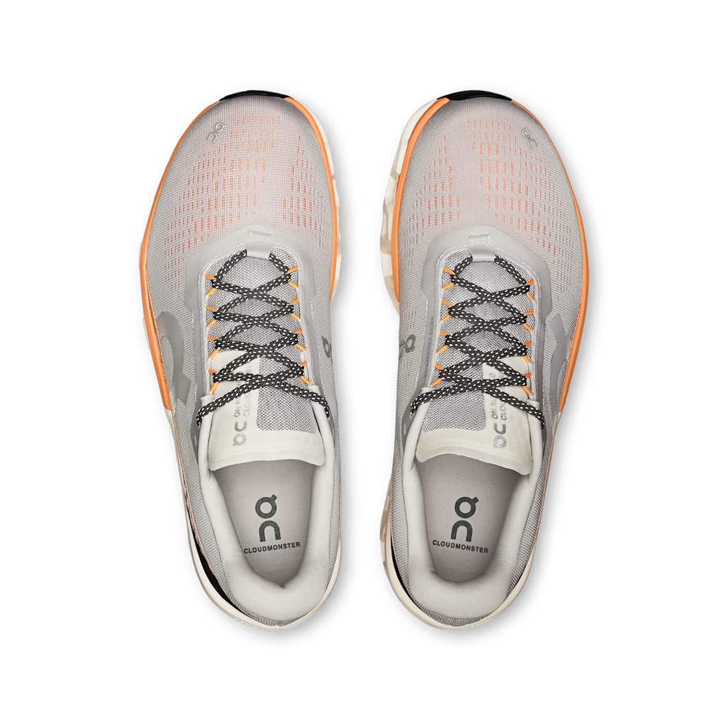 Running Cloudmonster 2 — Glacier Tangerine