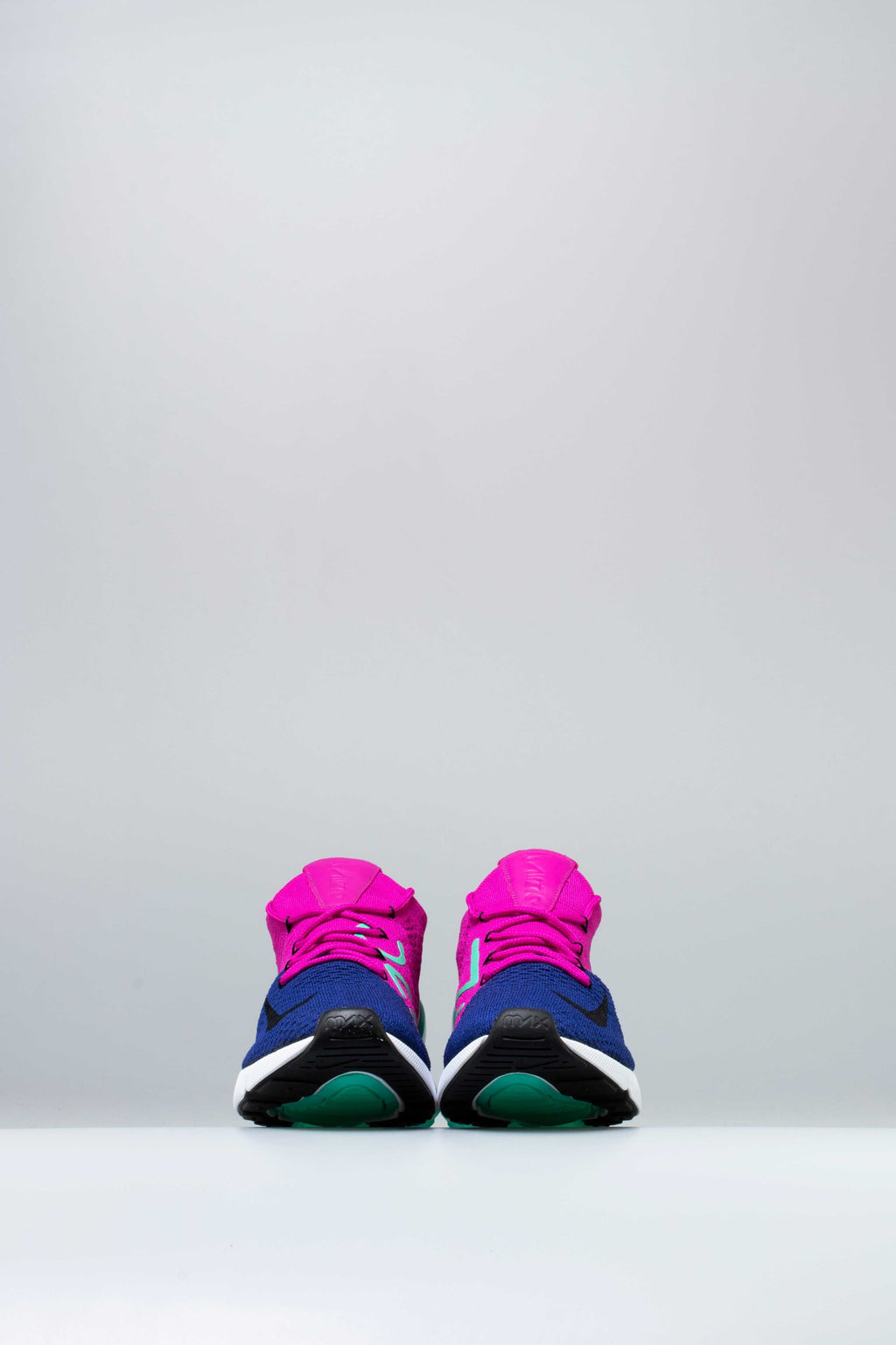 Air Max 270 Flyknit Mens Shoe -  Deep Royal Blue/Black/Fuchsia Flash