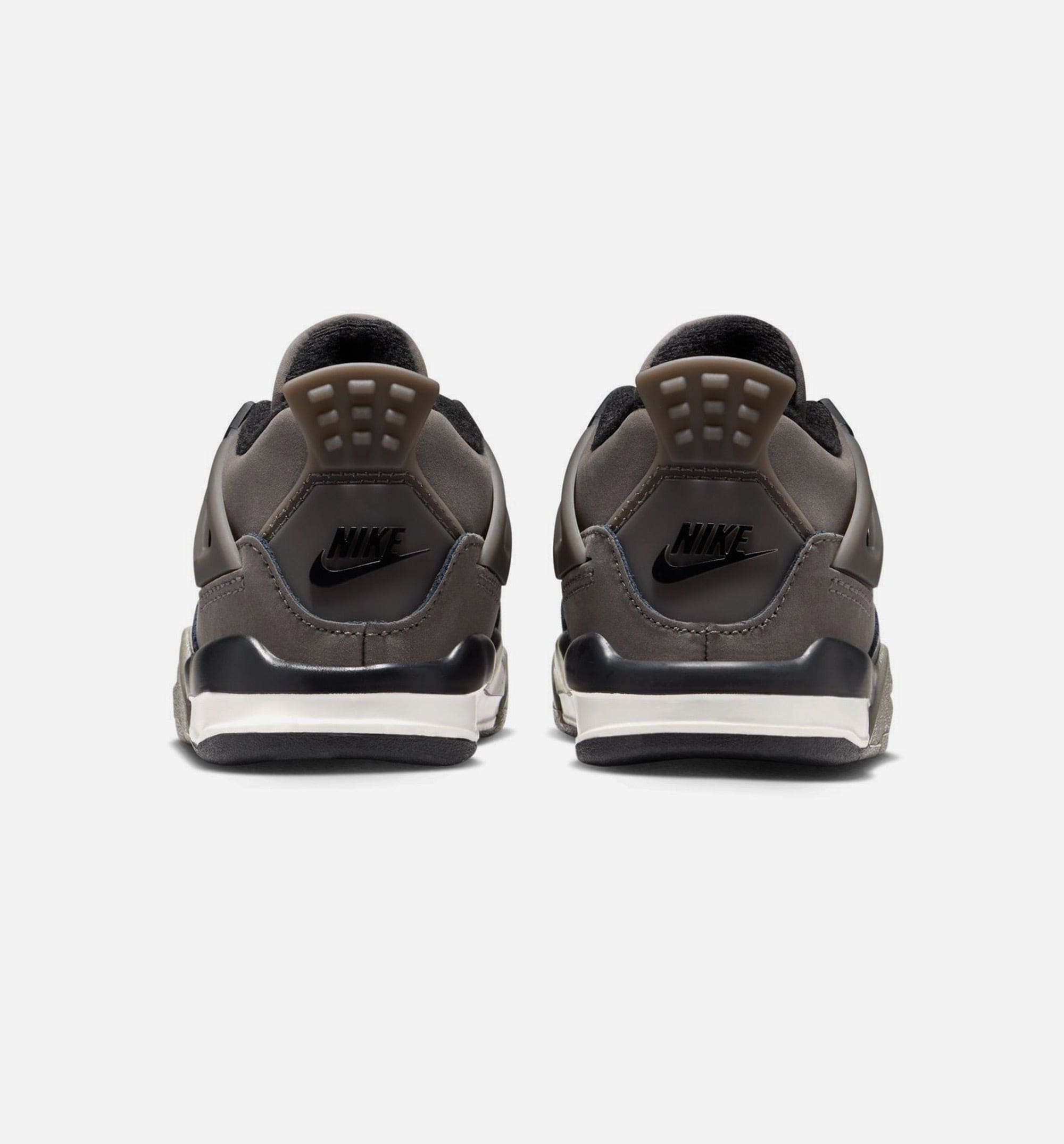 Air Jordan 4 Retro Cave Stone And Black Infant Toddler Lifestyle Shoe - Cave Stone/Black/Moon Particle