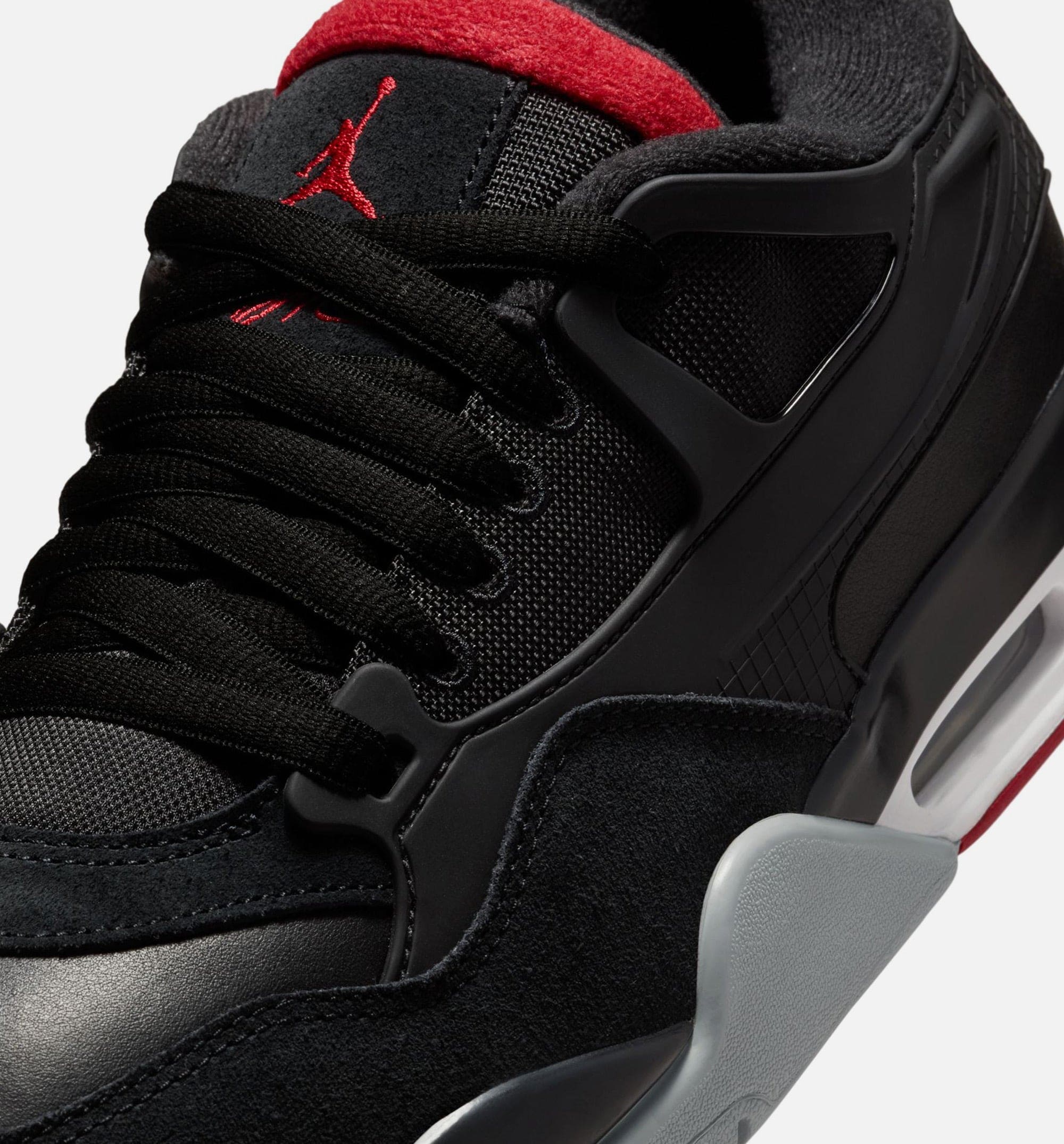 Air Jordan 4 RM Mens Lifestyle Shoe - Black/Wolf Grey/White/Varsity Red
